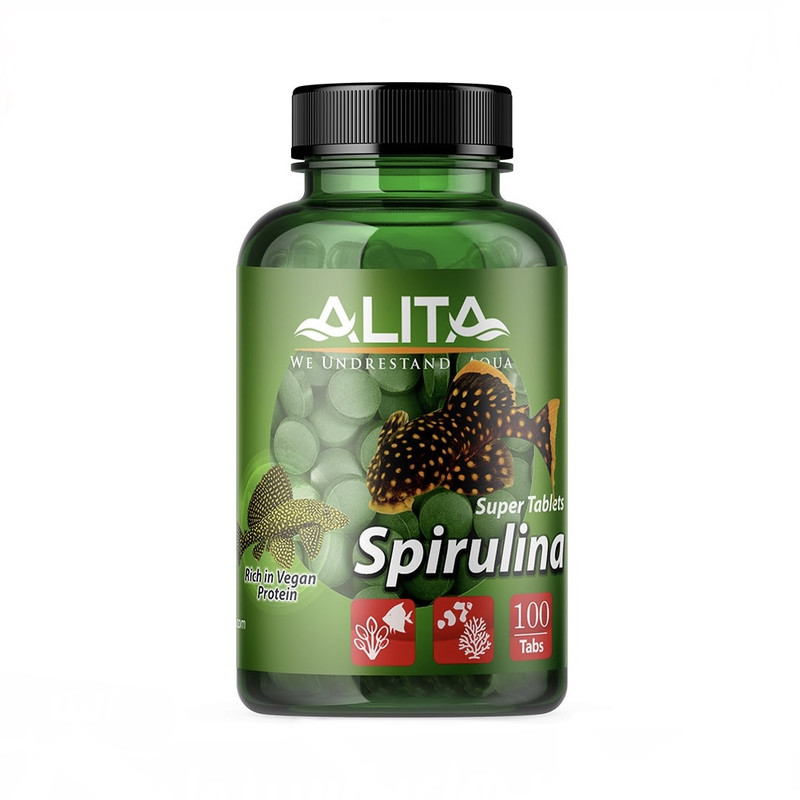 قرص جلبک اسپیرولینا آلیتا مدل پلکو تبلت Pelco Tablet بسته 100 عددی