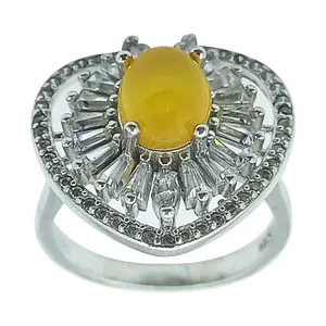 انگشتر نقره زنانه سلین کالا مدل شرف الشمس ce-As272