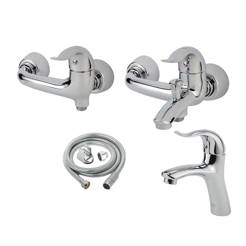 ست شیرآلات کسری مدل کاسپین مجموعه 4 عددی