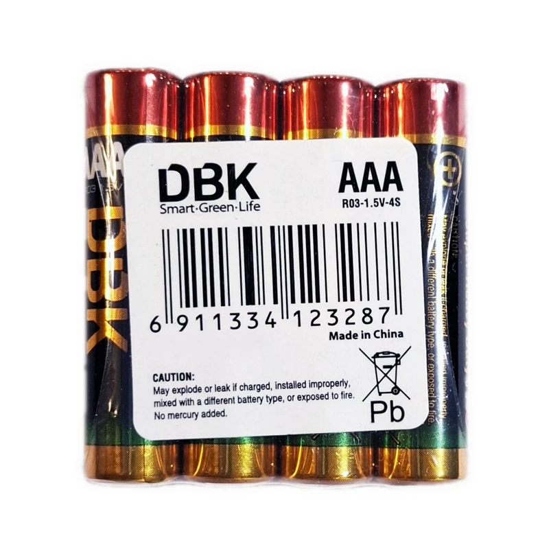 باتری نیم قلمی دی بی کی مدل Super Heavy Duty بسته ۴ عددی