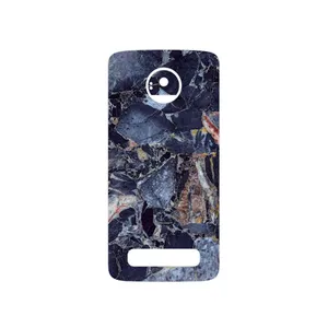 MAHOOT Broken black marble Cover Sticker for Motorola Moto Z