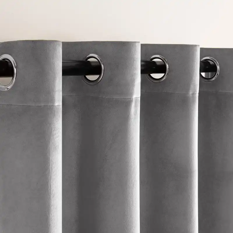 پرده تیکو دکو مدل مخمل مات هانزو سایز 140x280 سانتی متر