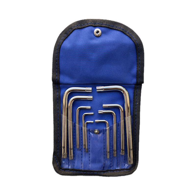 آچار آلن ستاره ای اس ام وای مدل کیفی S9 کروم وانادیوم مجموعه 9 عددی