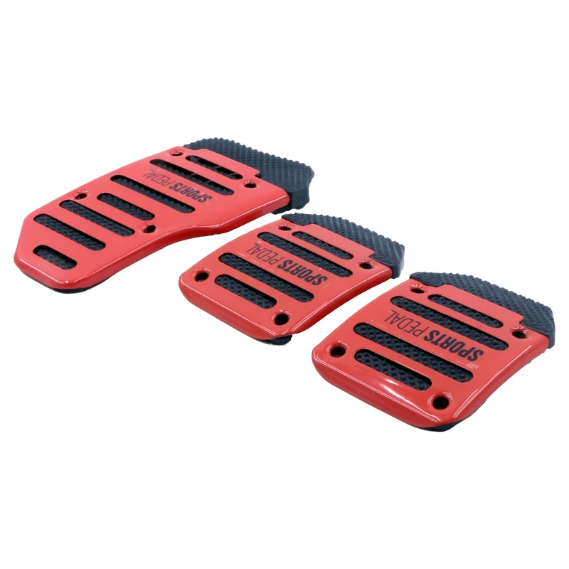 روکش پدال خودرو مدل Pdl-01 مجموعه 3 عددی 