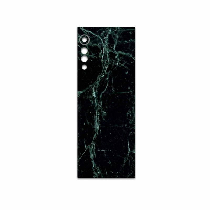 برچسب پوششی ماهوت مدل Graphite-Green-Marble مناسب برای گوشی موبایل ال جی Velvet 5G