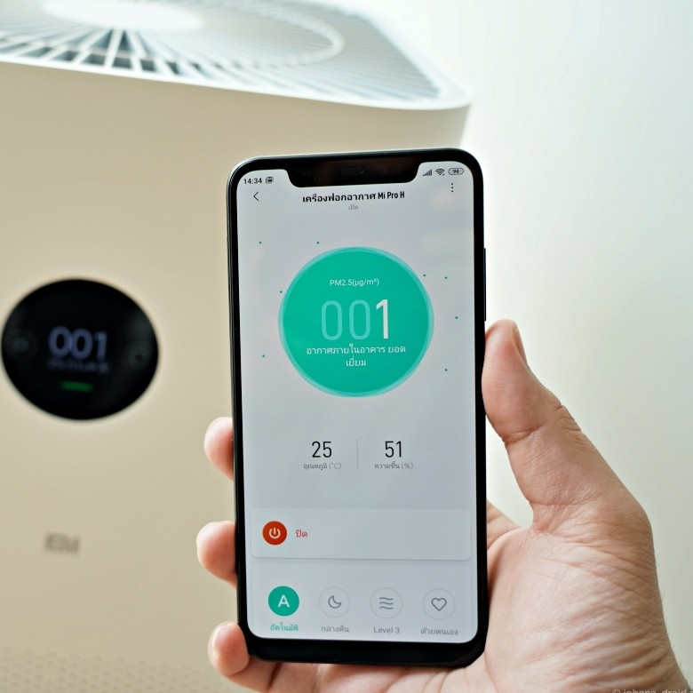 دستگاه تصفیه کننده هوا شیائومی مدل Mi Air Purifier Pro H