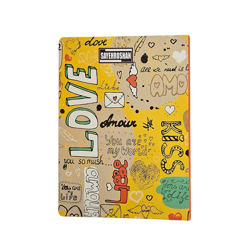 دفتر کلاسوری 100 برگ سایه روشن مدل 117008724Q