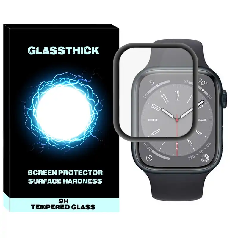 محافظ صفحه نمایش نانو گلستیگ مدل NGL مناسب برای ساعت هوشمند اپل سری 8 45 میلی متری