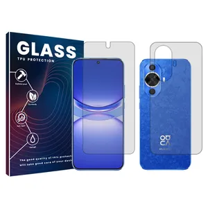Glass Resistant model transparent screen protector suitable for Huawei Nova 12 Lite mobile phone along with the back protector