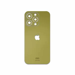 MAHOOT Matte-Gold Cover Sticker for Apple iPhone 13 Pro Max