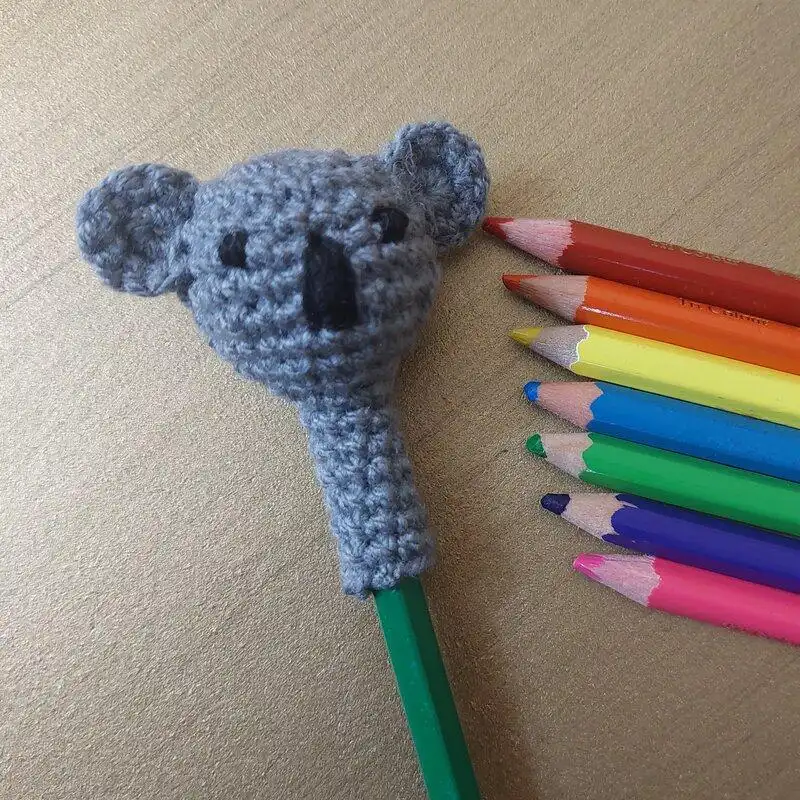 سرمدادی مدل بافتنی طرح کوالا مجموعه 2 عددی