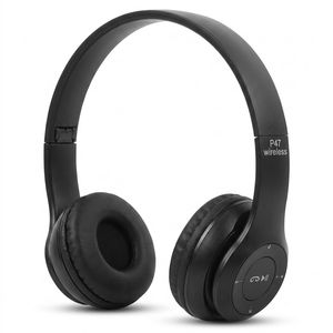 هدفون بلوتوثی P47 با جک 3.5 میلی‌متری و شیار کارت حافظه، مناسب مکالمه، ورزش و کاربری عمومی