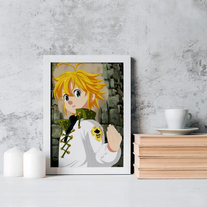 تابلو خندالو مدل ملیوداس انیمه هفت گناه کبیره کد 17554