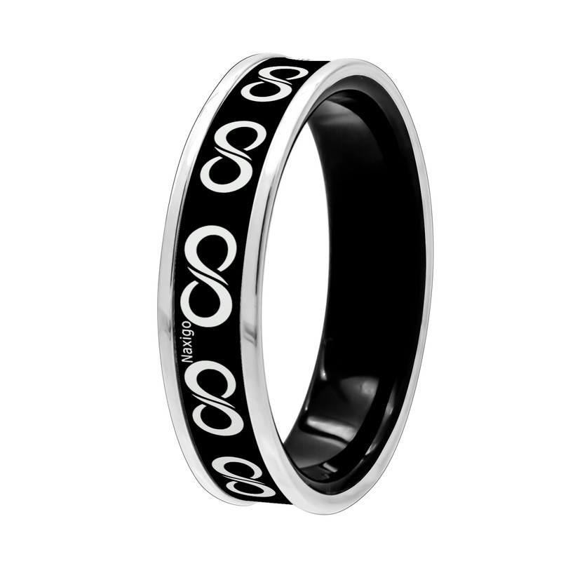 انگشتر ناکسیگو مدل شب تاب طرح بی نهایت کد RB15503 انگشتر ناکسیگو مدل شب تاب طرح بی نهایت کد RB15503