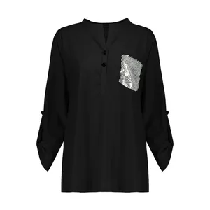 بلوز آستین بلند زنانه مدل 4142b