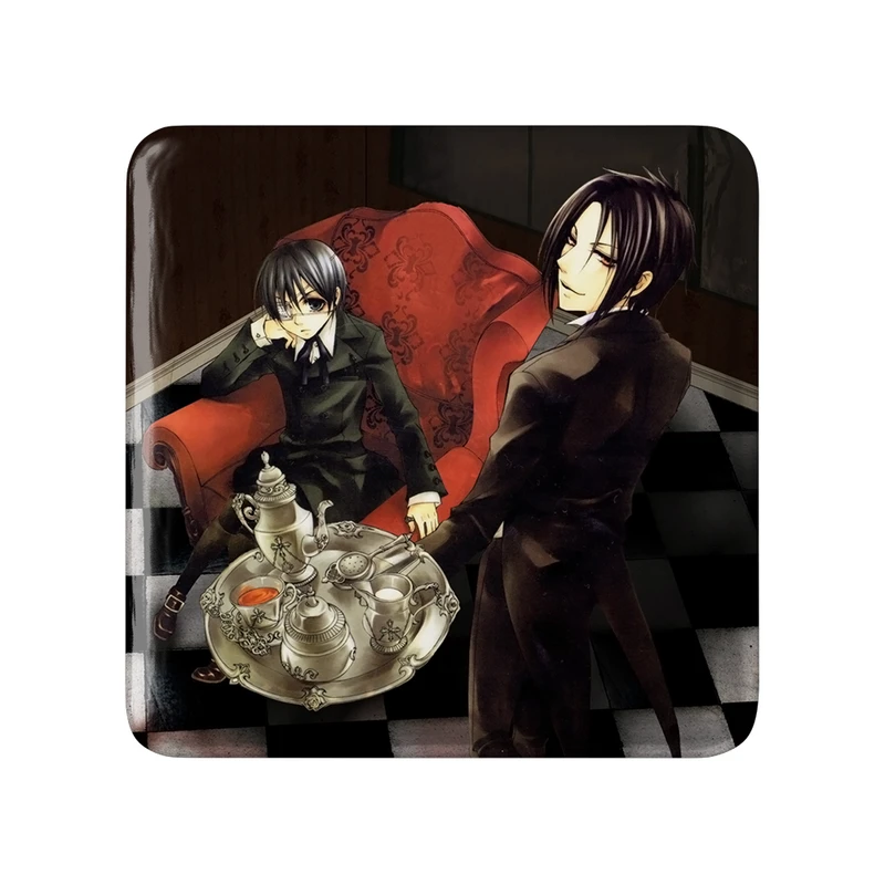 مگنت خندالو طرح سباستین و شیل انیمه خادم سیاه کد 16329