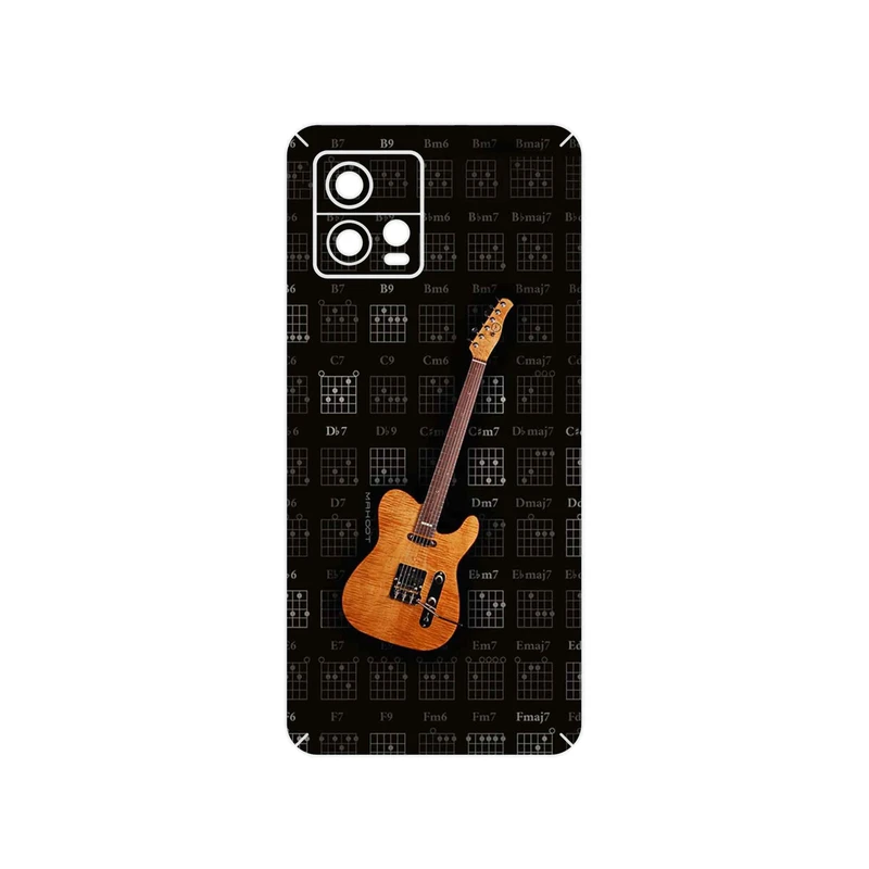 برچسب پوششی ماهوت مدل Guitar_Instrument مناسب برای گوشی موبایل موتورولا Moto G72