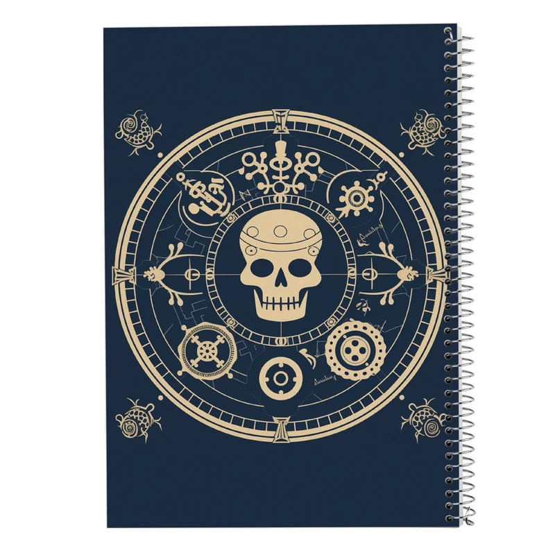 دفتر مشق 50 برگ مدوپد مدل وان پیس One Piece کد DF11573