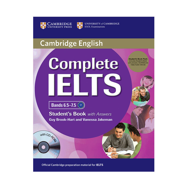 کتاب زبان Cambridge English Complete Ielts C1 همراه با کتاب کار و CD انتشارات کمبریج