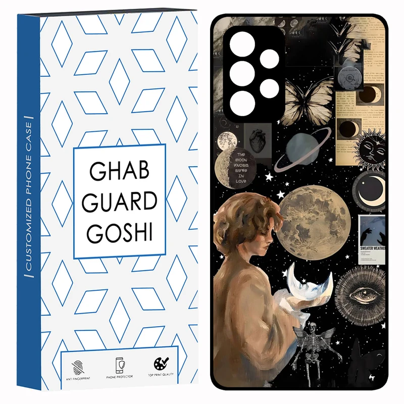 کاور قاب گارد گوشی طرح ماه کد TPU-059 مناسب برای گوشی موبایل سامسونگ Galaxy A53