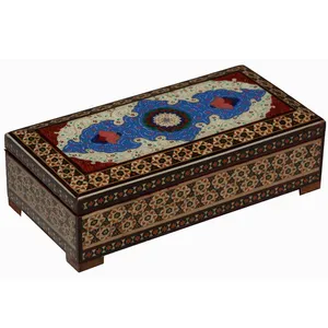 جعبه جواهرات خاتم کاری گالری گوهران مدل 75