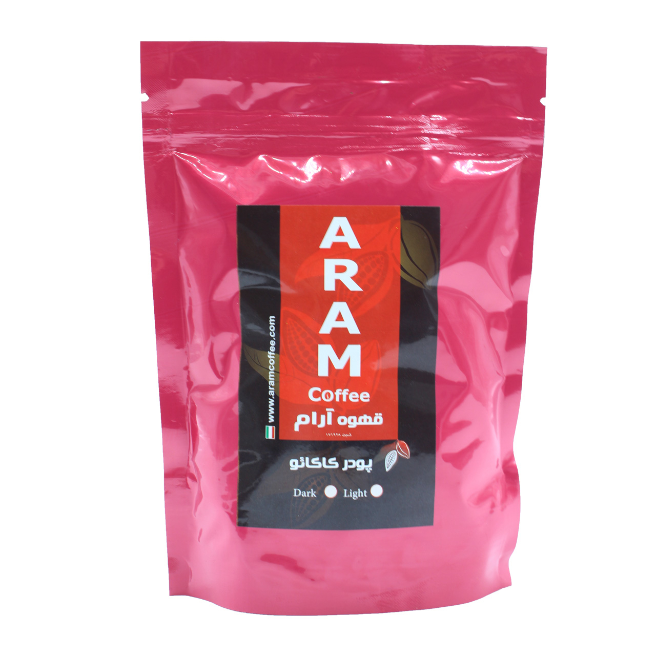 پودر کاکا‍‍‍‍یو آرام مدل خالص هلندی مقدار 250 گرم