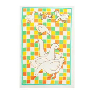 حوله آشپزخانه برند ژوان ژوزه طرح Hello Ducky