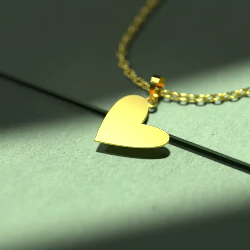 گردنبند طلا 18 عیار زنانه مدوپد مدل هندسی کد CA10809