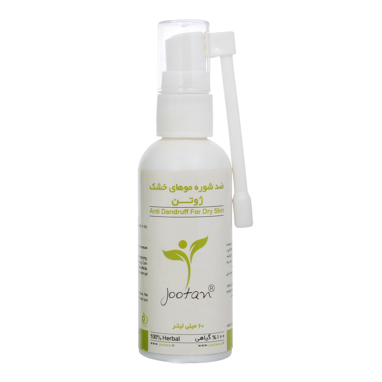 اسپری رفع شوره موهای خشک ژوتن حجم 60 میلی لیتر j5