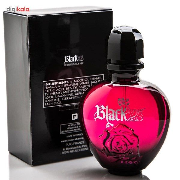 ادو تویلت زنانه پاکو رابان Black XS حجم 50ml -  - 4