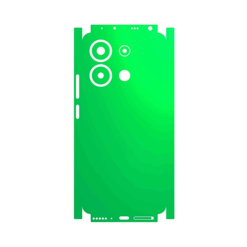 برچسب پوششی ماهوت مدل Matte-Green-FullSkin مناسب برای گوشی موبایل شیائومی Redmi Note 13 4G