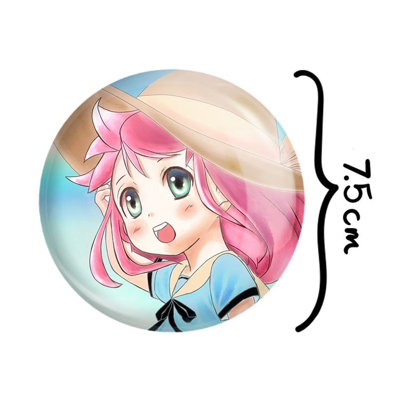 آینه جیبی خندالو طرح آنیا فورجر انیمه اسپای ایکس فمیلی Spy x Family مدل تاشو کد 15555