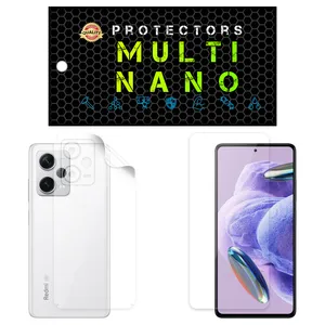 Multi Nano X-SFT Screen Protector For Xiaomi Redmi Note 12 Explorer with back skin