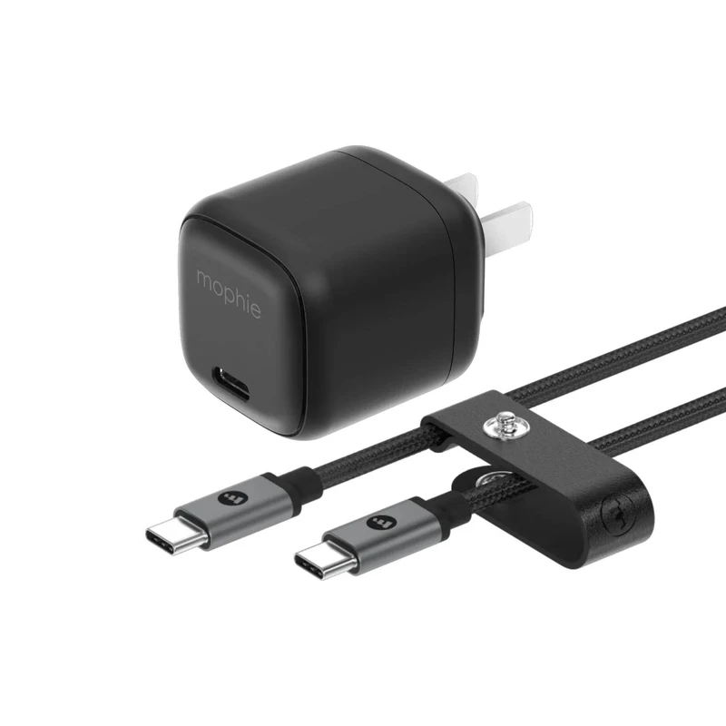 شارژر دیواری 30 وات مدل CHG-WALL-GAN-30W به همراه کابل USB-C