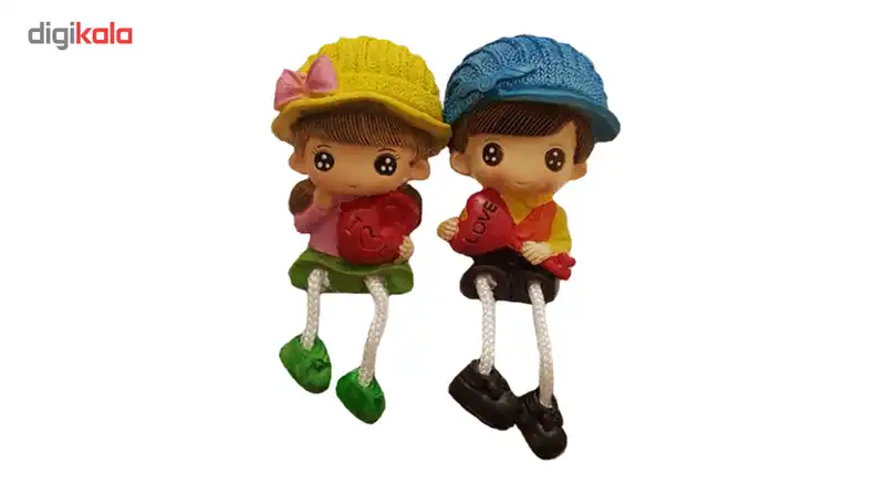 مجسمه لیلپار مدل DGA -2061 مجموعه 2 عددی