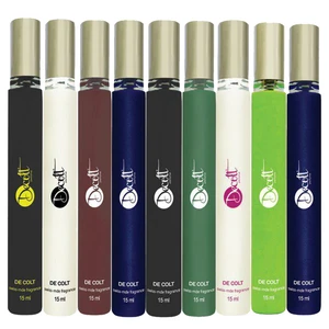 عطر جیبی دکلت کد 56 حجم 15 میلی لیتر مجموعه 9 عددی