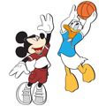 میکی موس بسکتبالیست