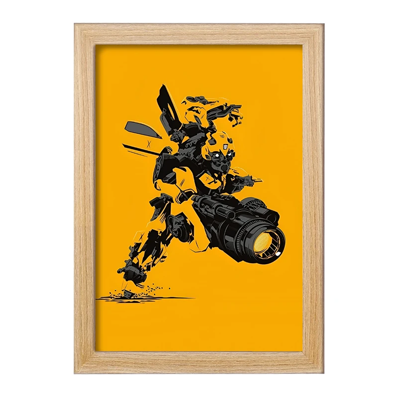 تابلو خندالو مدل زنبور عسل (Bumblebee) کد F10748