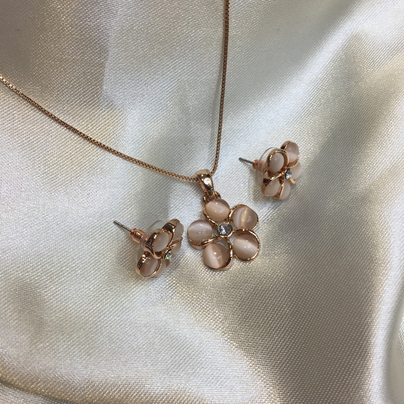 نیم ست دخترانه مدل گل