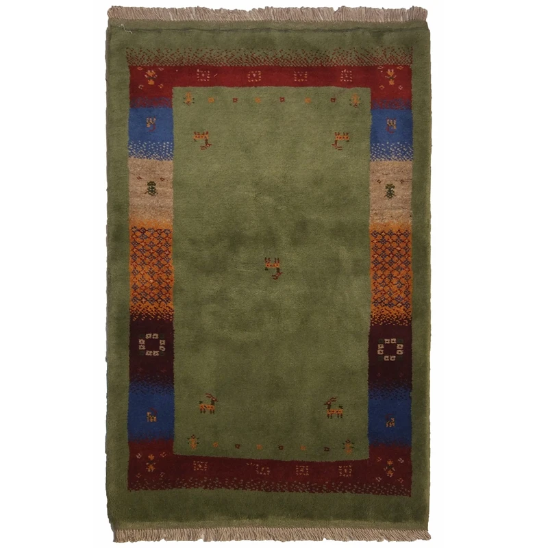 گبه دستبافت یک متری ذرع چارک کد NKP.Z 246