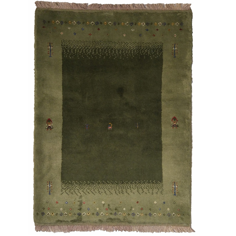 گبه دستبافت ذرع یک متری چارک کد NKP.Z 247  