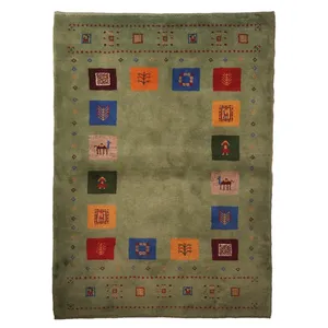 گبه دستبافت یک متری کد NKP.C 197  