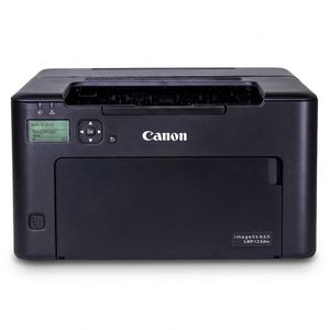 پرینتر لیزری تککاره کانن مدل LBP122dw با قابلیت اتصال USB و Wi-Fi، نمایشگر و پشتیبانی از کاغذ A4 تا A6