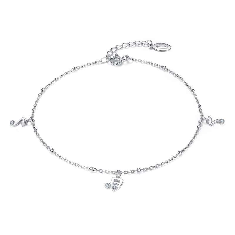 پابند نقره طرح موزیک پابند نقره طرح موزیک