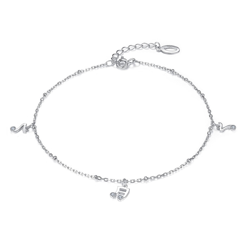 پابند نقره طرح موزیک پابند نقره طرح موزیک