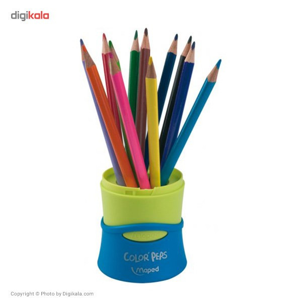 مداد رنگی 12 رنگ مپد مدل کالر پپس کد 683212