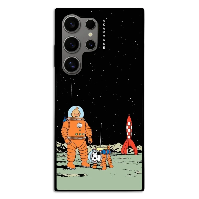 کاور آکام مدل AMC-WSGS24U-TINTIN-22 مناسب برای گوشی موبایل سامسونگ Galaxy S24 Ultra