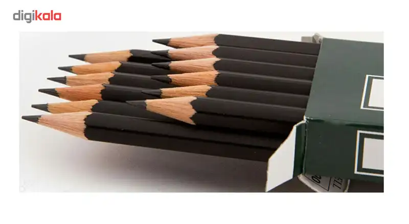 مداد مشکی فابر کاستل کد 1111 بسته 12 عددی