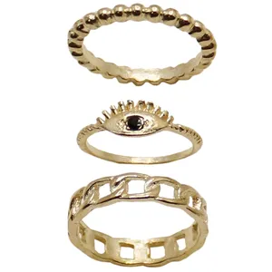 بند انگشتی زنانه کد RKH_1127 مجموعه 3 عددی