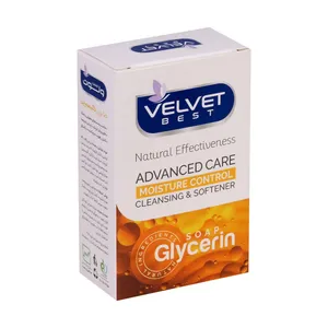 صابون شستشو صورت ولوت بست مدل گلیسیرین مناسب برای پوست حساس وزن 100 گرم